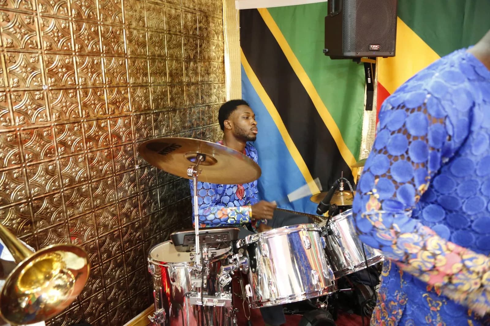 Cross of Light Ministries congregation in worship